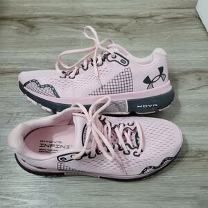 Under Armour Wmns HOVR Infinite 4 'Prime Pink' Running Shoes Size 8.5